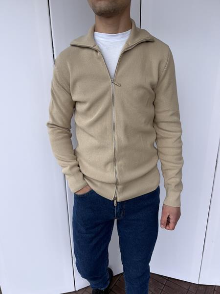 Кофта Livali (M-3XL) L15 beige (деми)