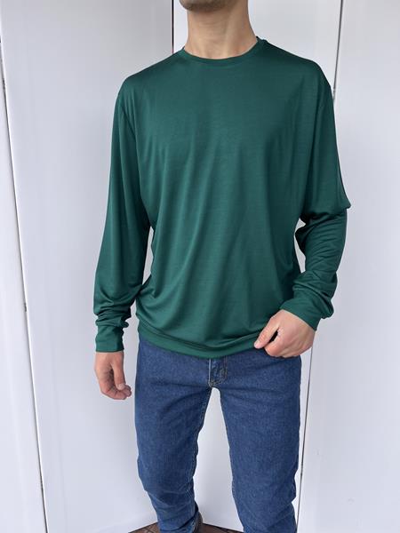 Свитер Livali (2XL-5XL) L41 green (деми)