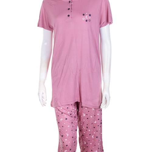 Пижама Obuv OK2 (XL-4XL) 6998 (04078) pink (лето) Obuv OK2 6998 (04078) pink