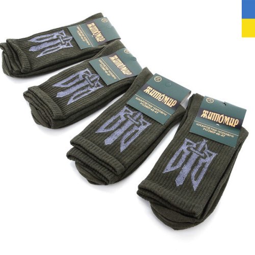 Носки Textile (40-44) 1031Ж герб хакі (деми) Textile 1031Ж герб хакі