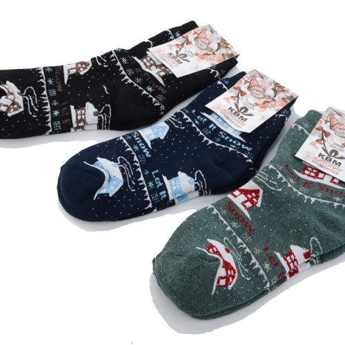 Носки Textile (36-38) 1106-KBM mix (зима) Textile 1106-KBM mix
