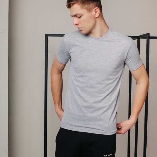 Футболка Sport style (M-XL) 8 grey (лето) Sport style 8 grey