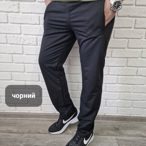 Штаны спорт Sport style (56-64) 01 black-old-4 (деми) Sport style 01 black-old-4