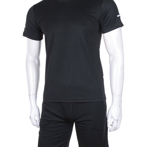 Костюм спорт Presto2 (S-3XL) 103 фут-форма black (лето) Presto2 103 фут-форма black