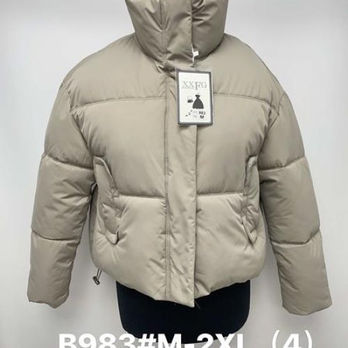 Куртка Jacket (M-2XL) B983 grey (деми) Jacket B983 grey