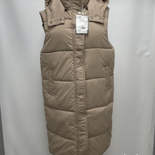 Жилетка Jacket (M-2XL) M2310 beige (деми) Jacket M2310 beige