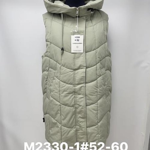 Жилетка Jacket (52-60) M2330-1 grey (деми) Jacket M2330-1 grey