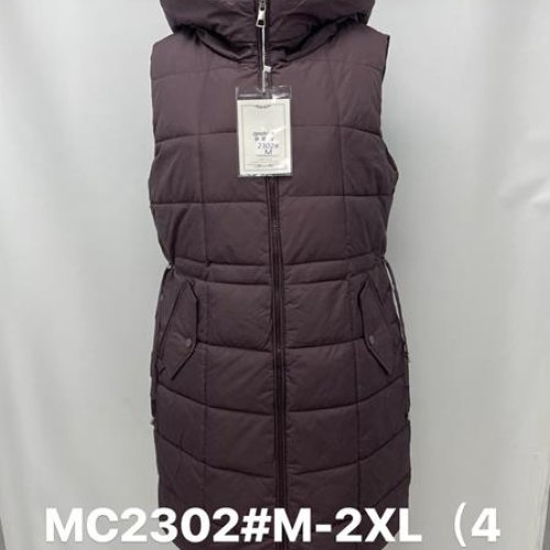 Жилетка Jacket (M-2XL) MC2302 brown (деми) Jacket MC2302 brown