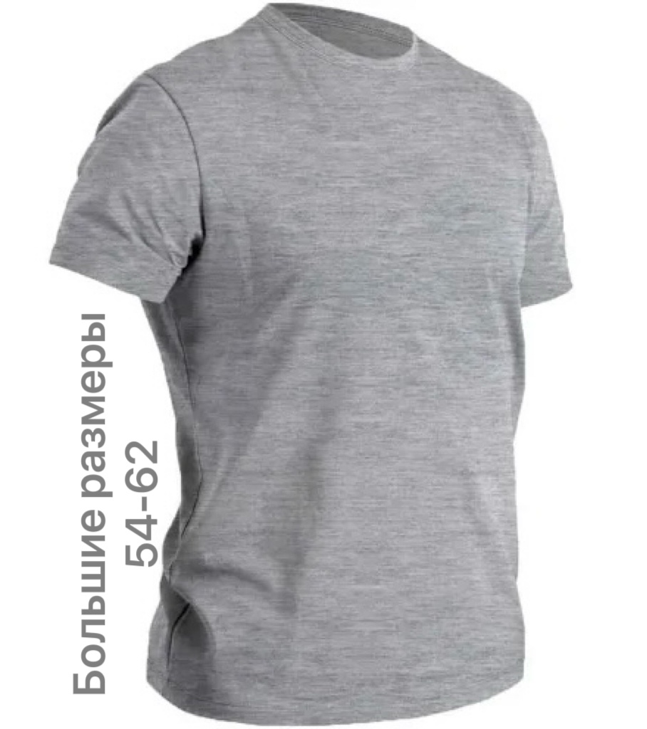 Футболка Алия (4XL-6XL) 1942 grey (лето)