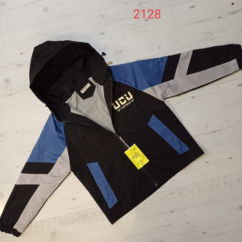 Куртка Malibu2 (150-180) 2128 black-blue (деми)