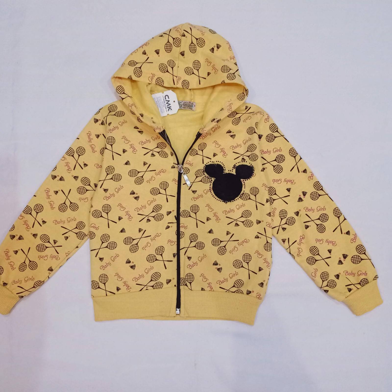 Кофта спорт Malibu2 (8-12) 16645 yellow (деми)