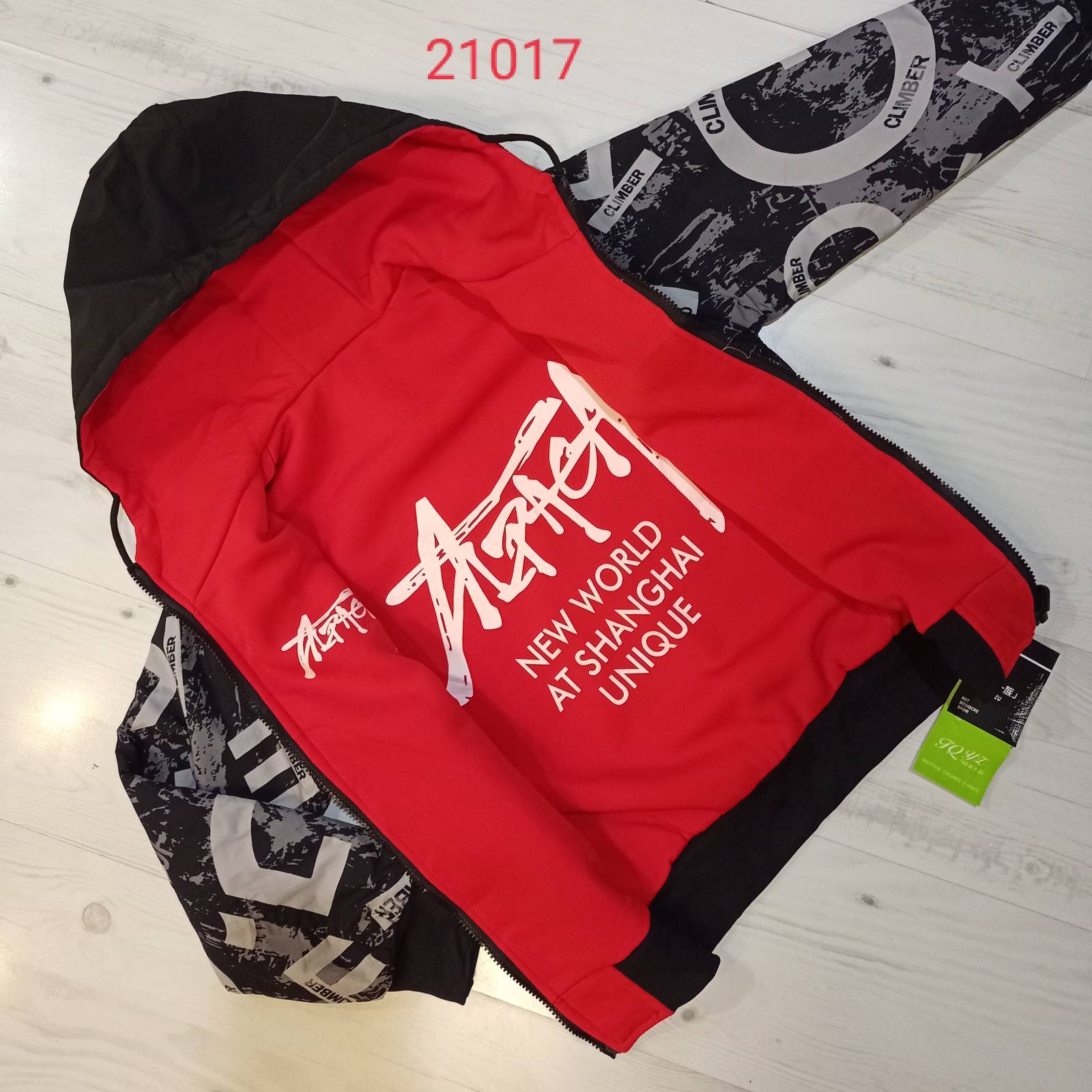 Куртка Malibu2 (9-12) 21017-2 black-red (деми)