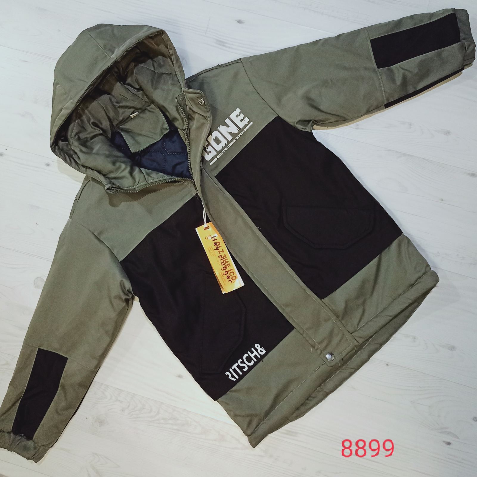 Куртка Malibu2 (130-170) 8899 khaki (деми)