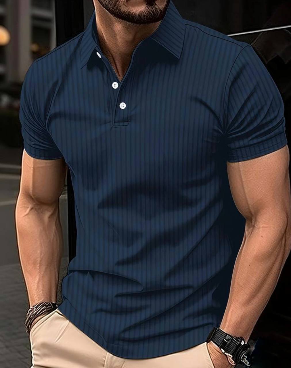 Футболка Osta Brand (46-56) 124 navy (лето)