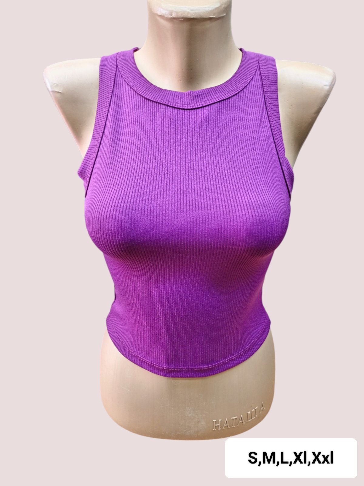Топ Prenses (S-2XL) RL987 purple (лето)