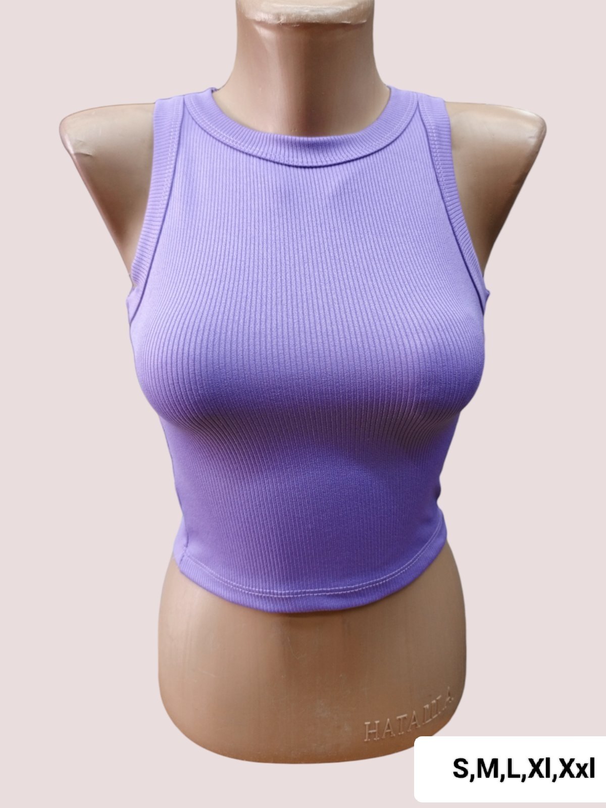 Топ Prenses (S-2XL) RL991 lilac (лето)