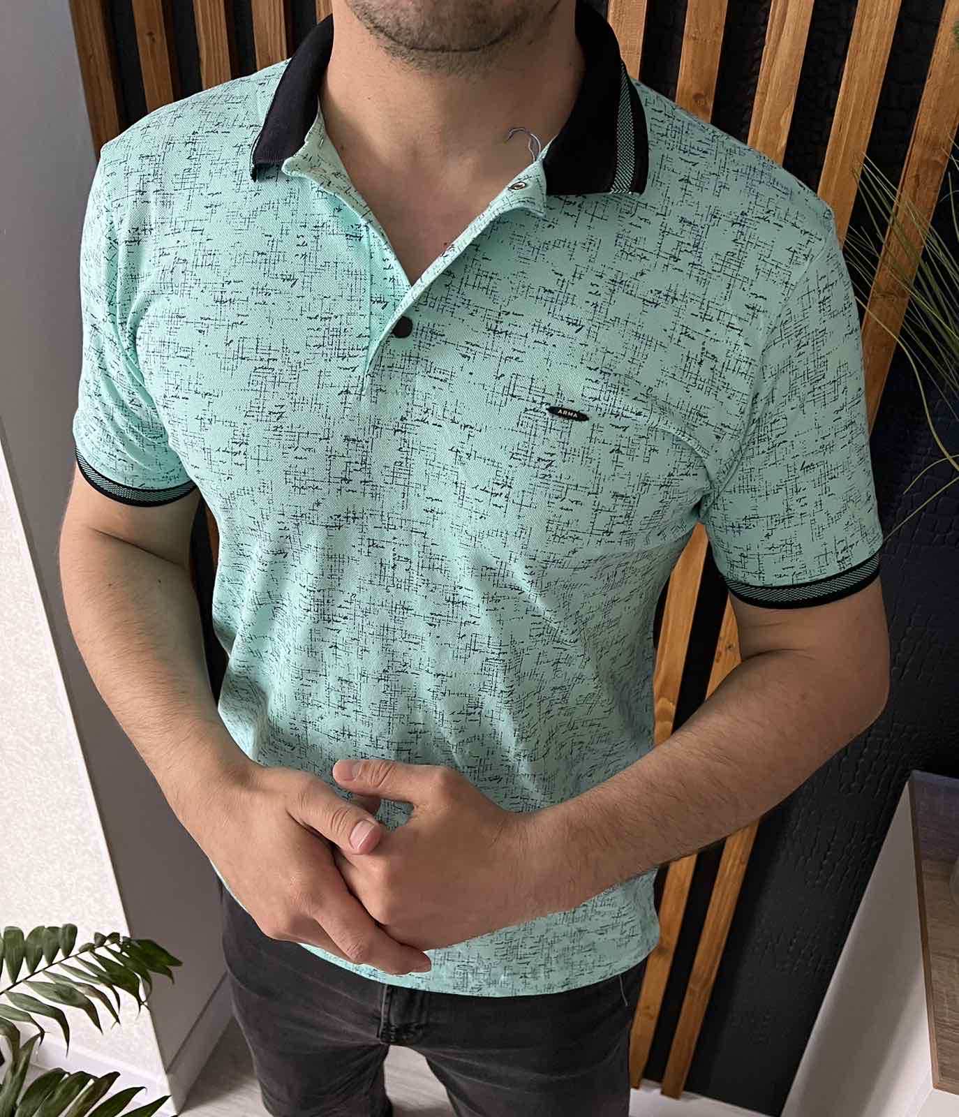 Футболка Nik (M-2XL) 34344 mint (лето)