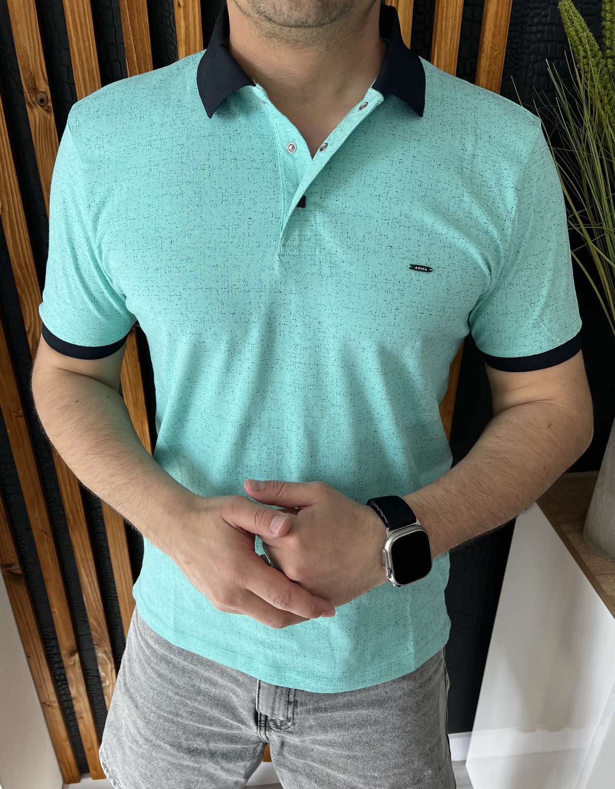 Футболка Nik (3XL-6XL) 34347 l.blue (лето)