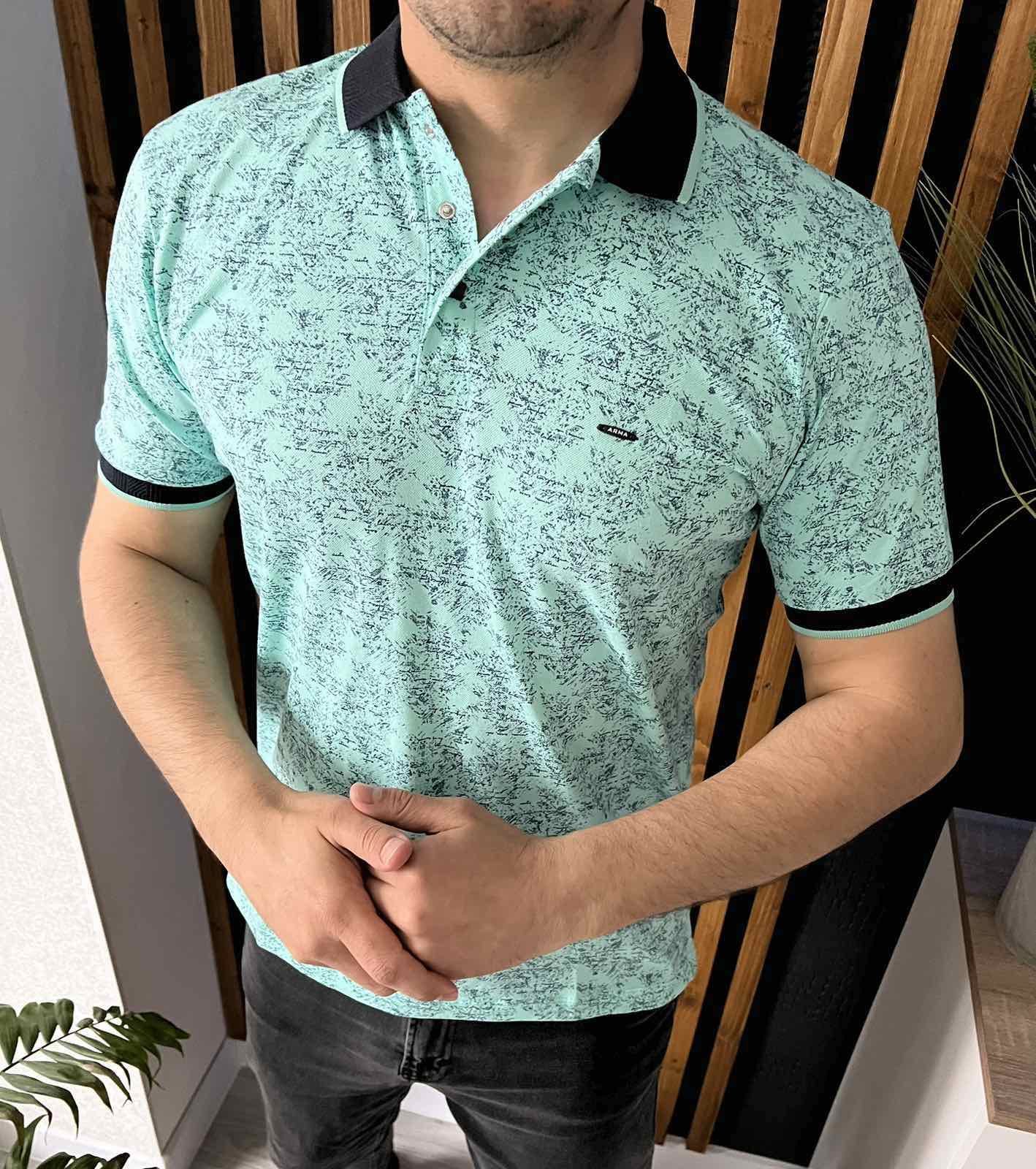 Футболка Nik (3XL-6XL) 34356 mint (лето)