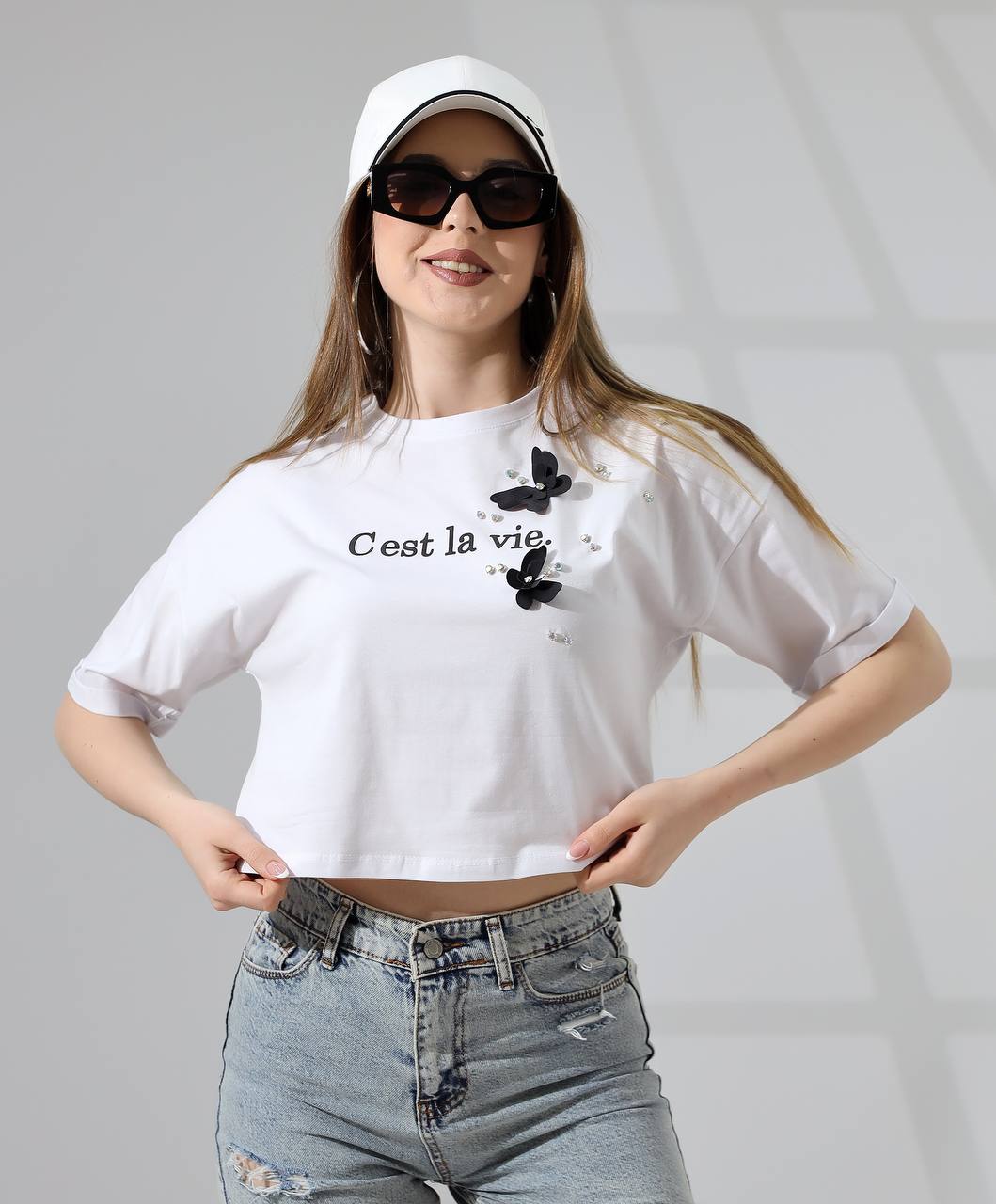 Топ Shipi (S-L) 20157 white (лето)