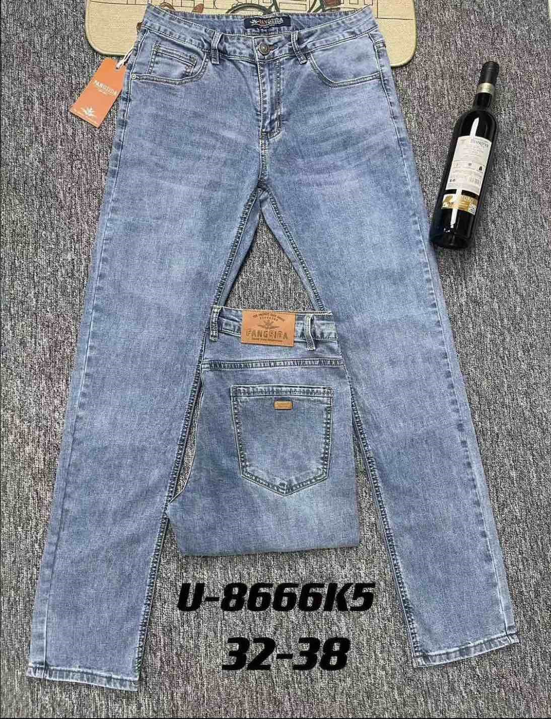 Джинсы God Baron (32-38) 8666 blue (деми)
