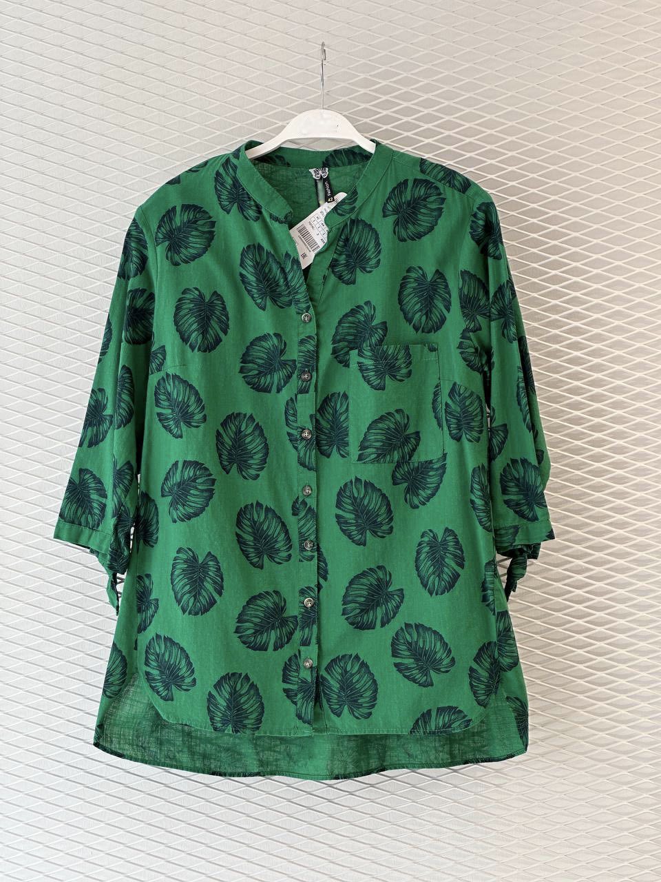 Рубашка New Season (52-56) 2470 green (деми)