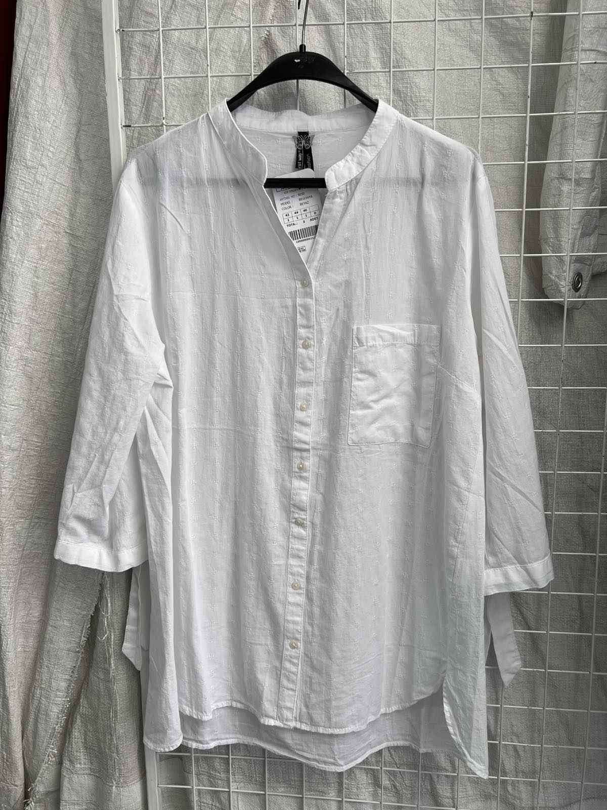 Рубашка New Season (52-56) 2493 white (деми)