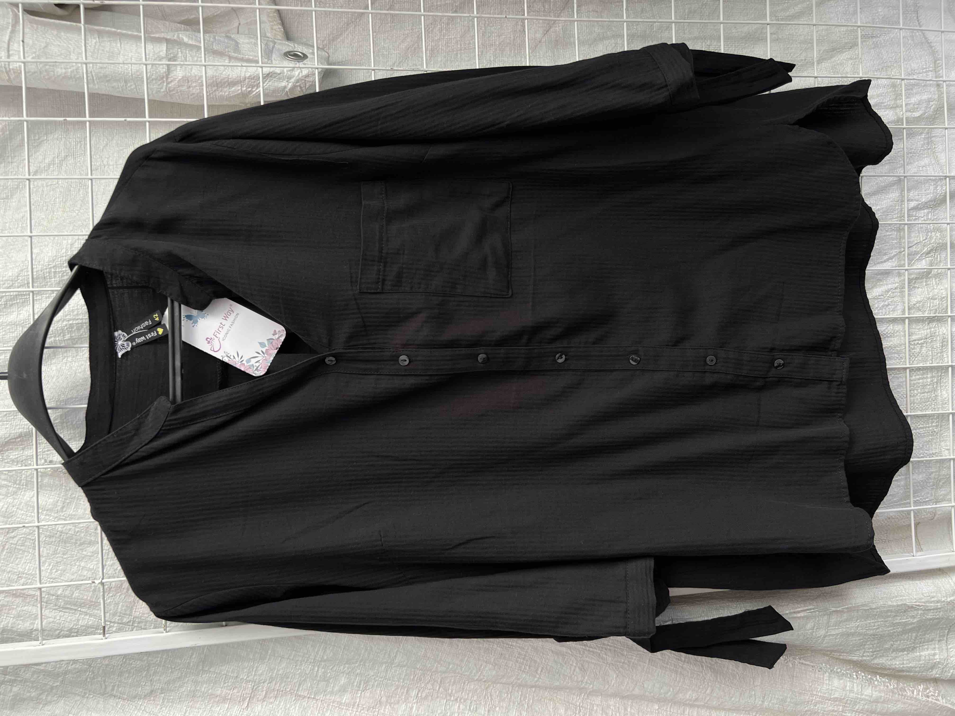 Рубашка New Season (52-56) 2501 black (деми)
