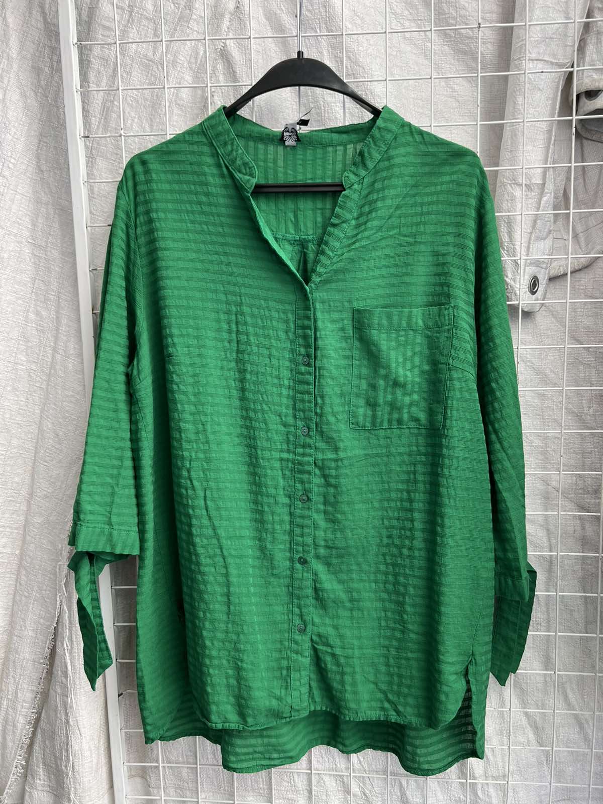 Рубашка New Season (52-56) 2518 green (лето)