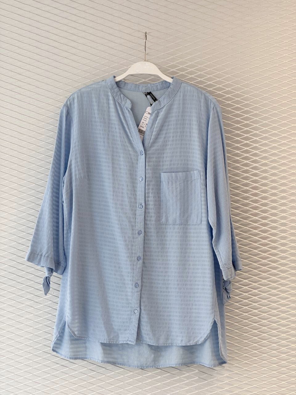 Рубашка New Season (52-56) 2523 l.blue (лето)
