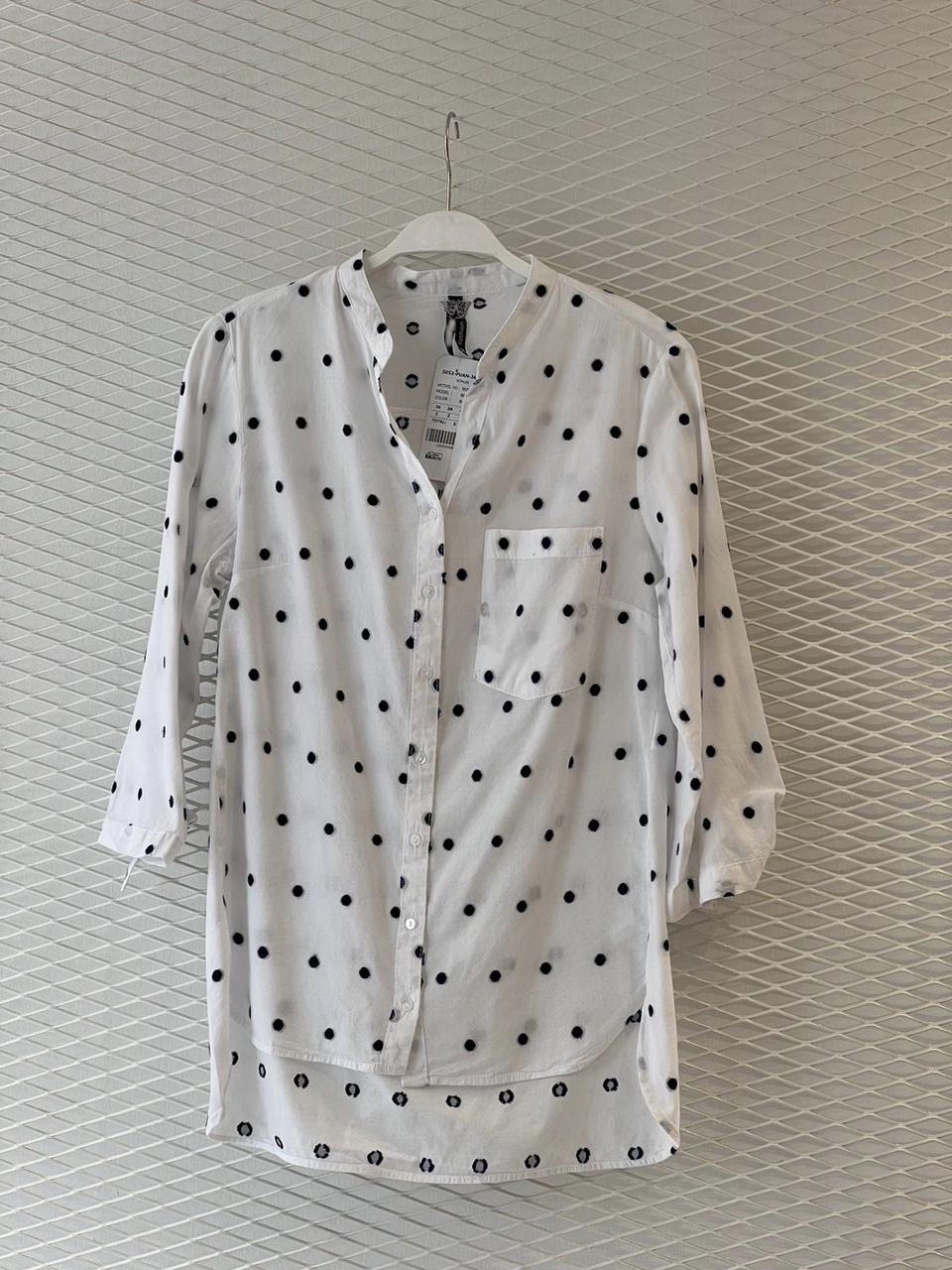 Рубашка New Season (52-56) 2532 white (лето)