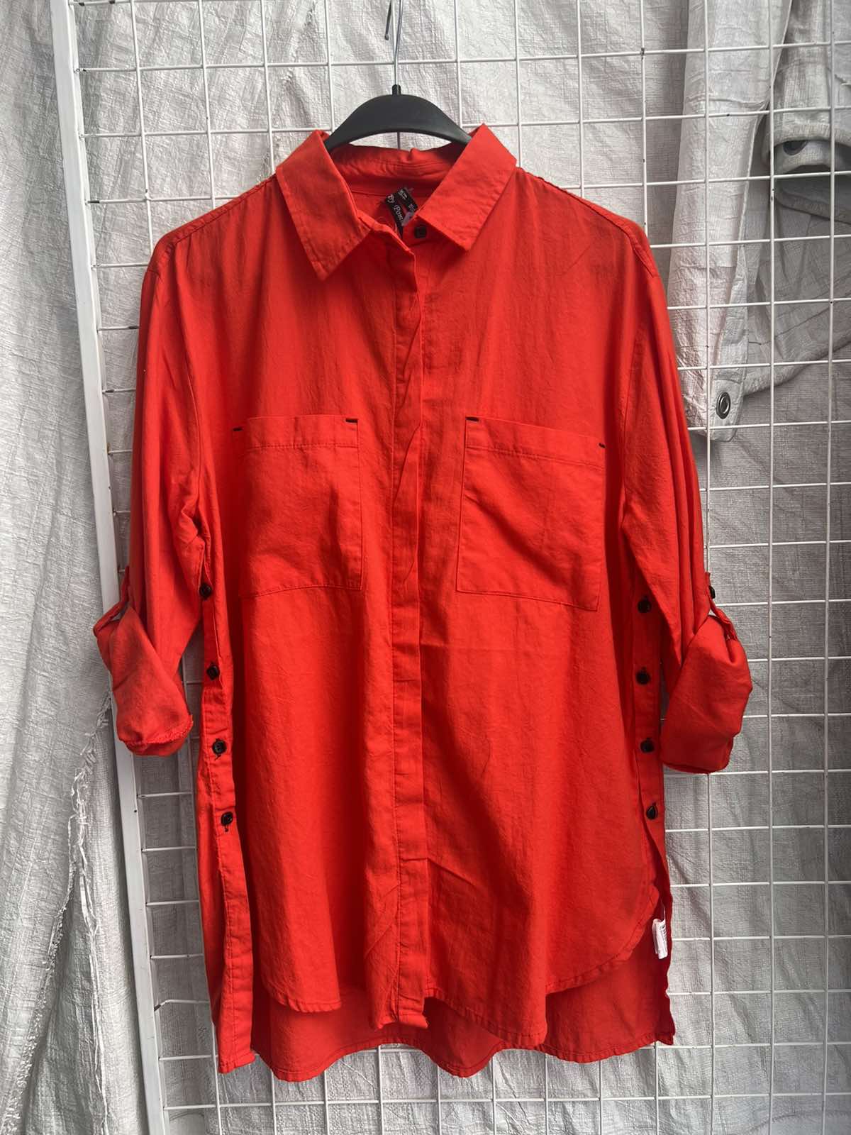 Рубашка New Season (50-56) 2539 red (деми)