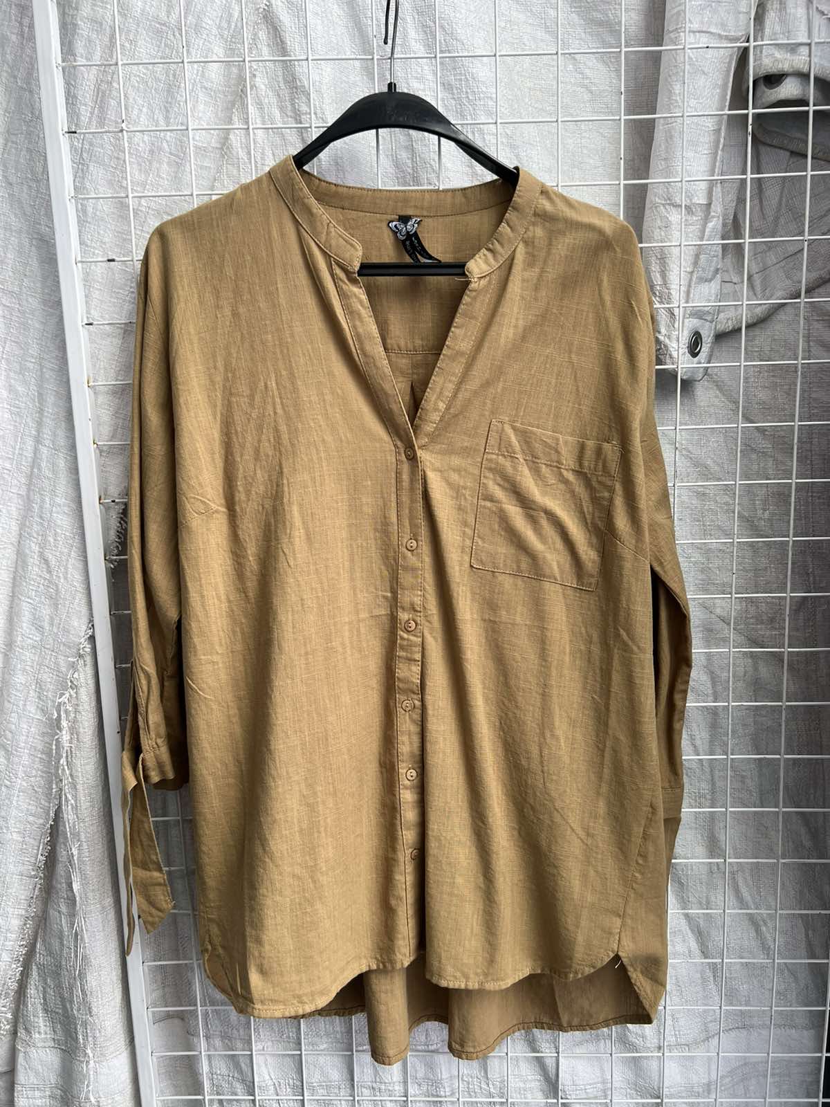 Рубашка New Season (50-54) 2550 khaki (деми)