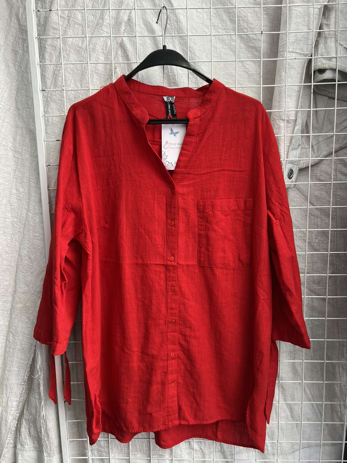 Рубашка New Season (50-54) 2557 red (деми)