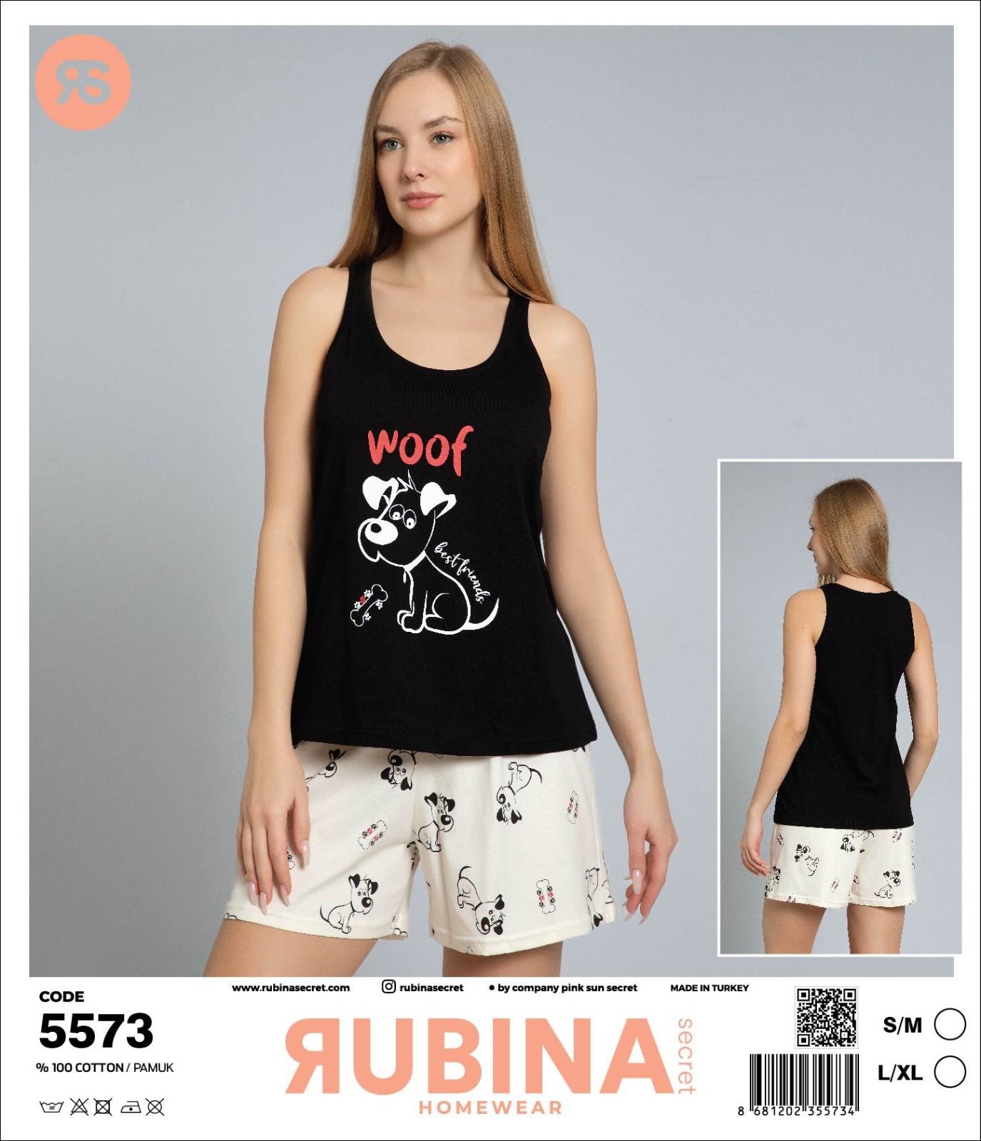 Костюм Disneyopt (M-XL) 5573 black (лето)