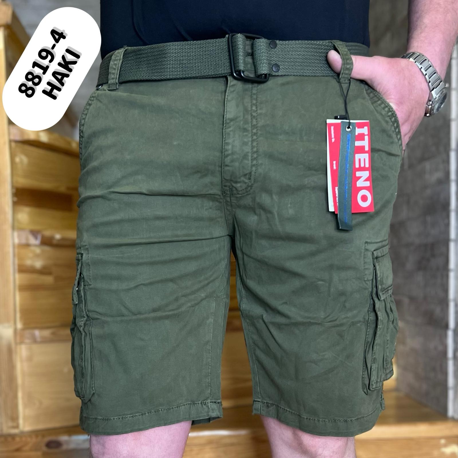 Шорты Ruxa (30-38) 8819-4 khaki (лето)