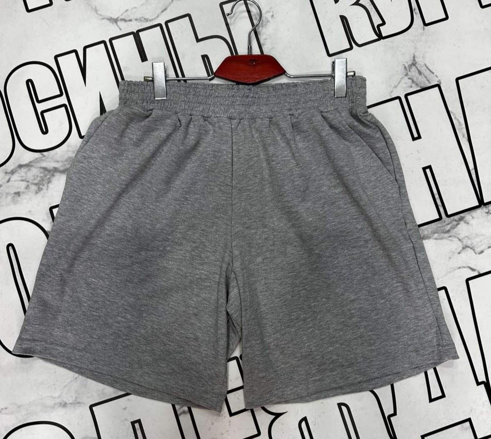 Шорты Sport style (XL-4XL) 5 grey-old-1 (лето)