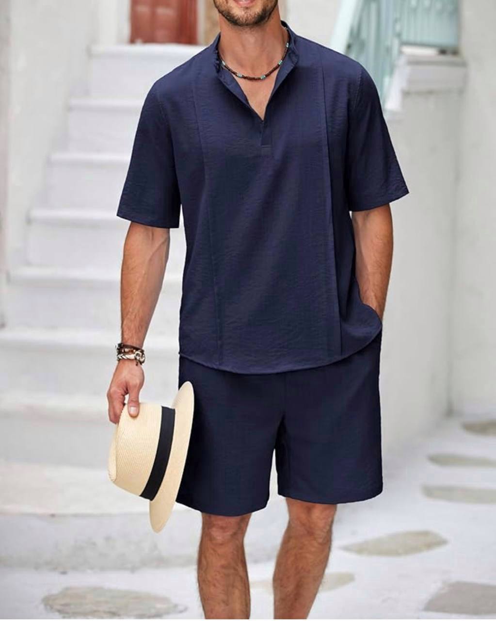 Костюм Osta Brand (46-56) 127 navy (лето)