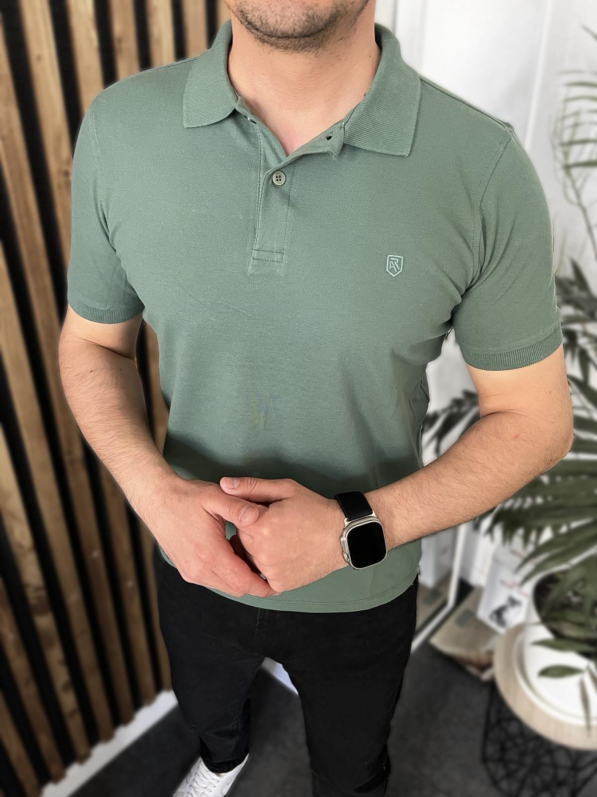 Футболка Nik (3XL-6XL) 34375 green (лето)
