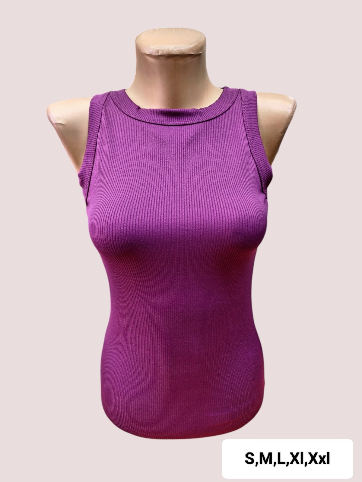 Майка Prenses (S-2XL) RL1015 purple (лето)