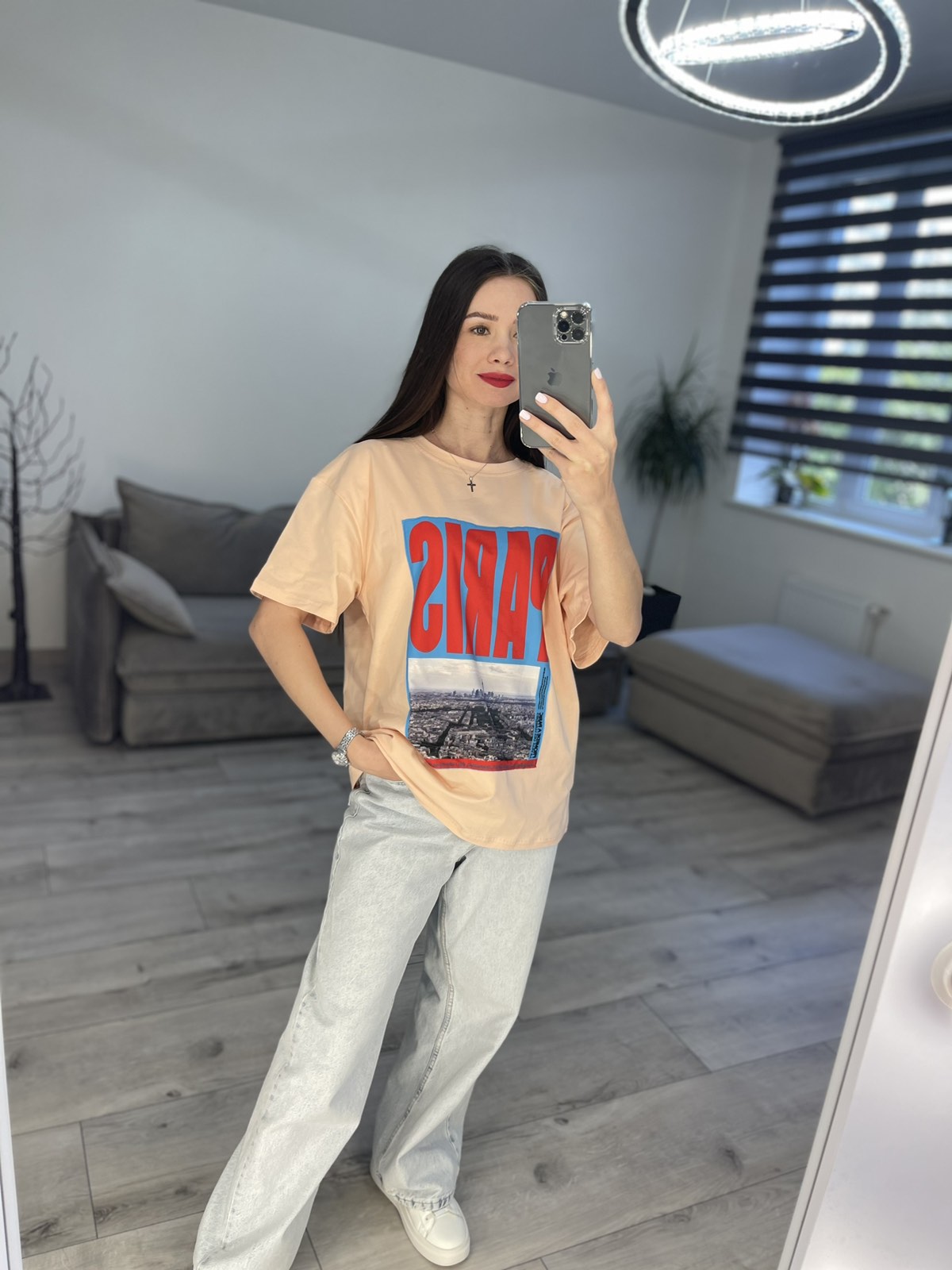 Футболка S.Style (42-48) 56 peach (лето)