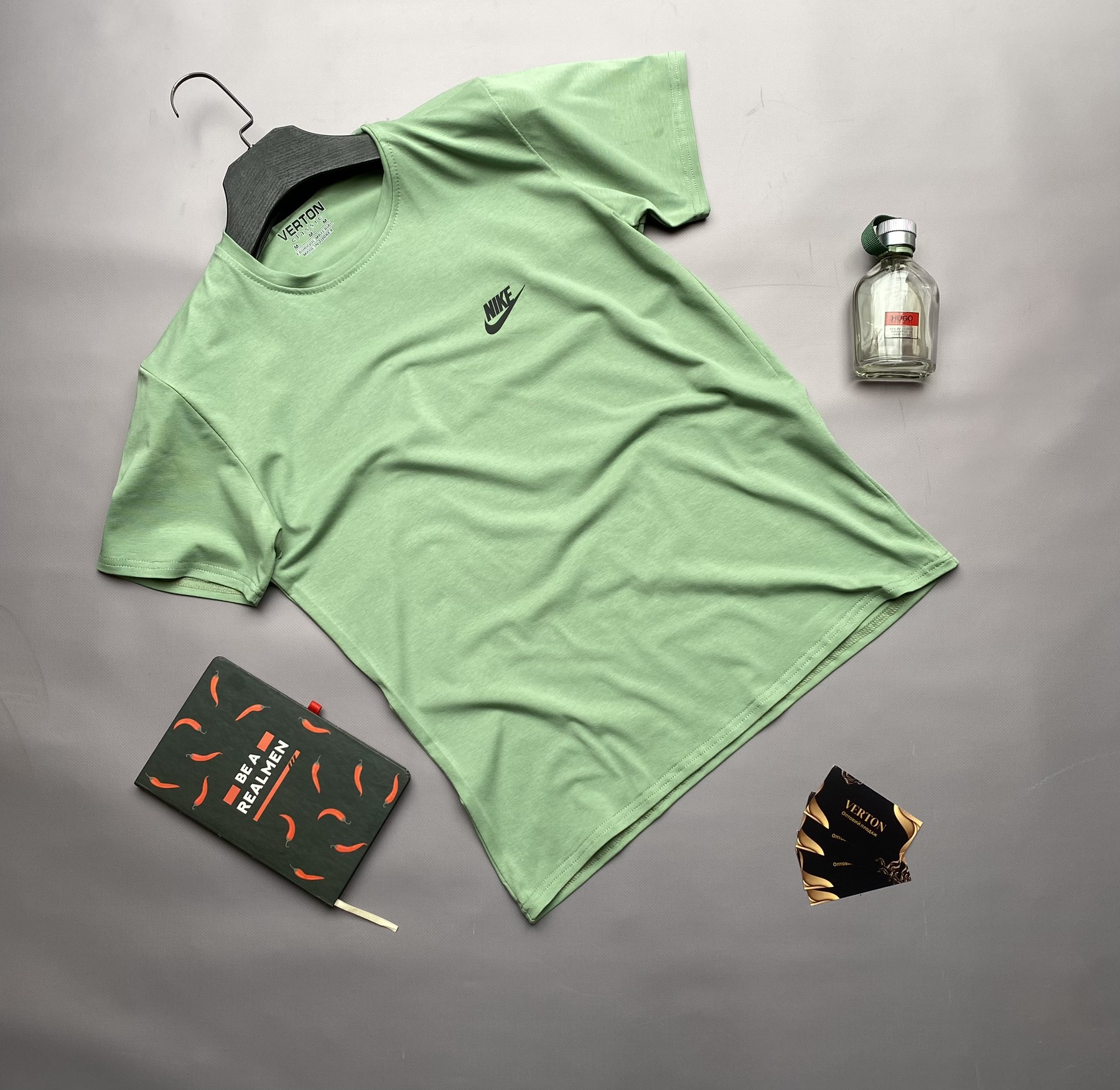 Футболка Verton (M-3XL) 108 mint (лето)