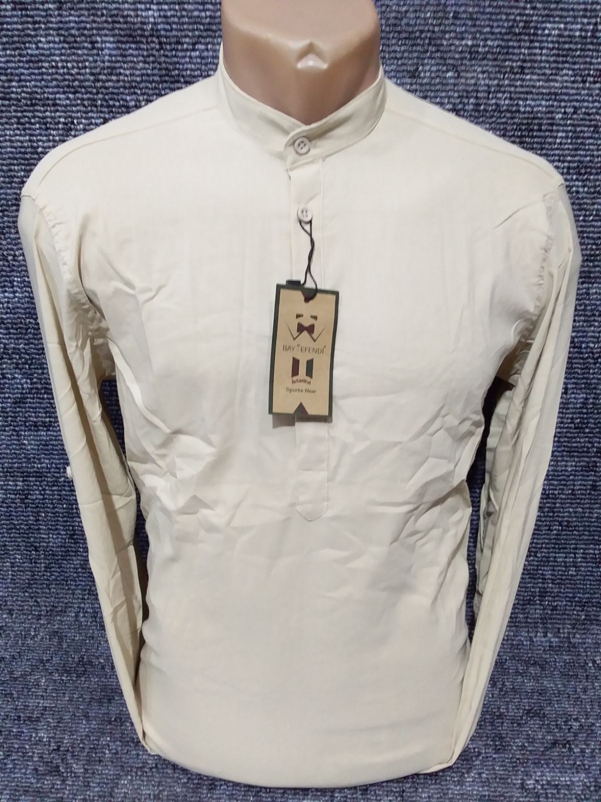 Рубашка Mary Poppins (S-2XL) 3963 beige (деми)