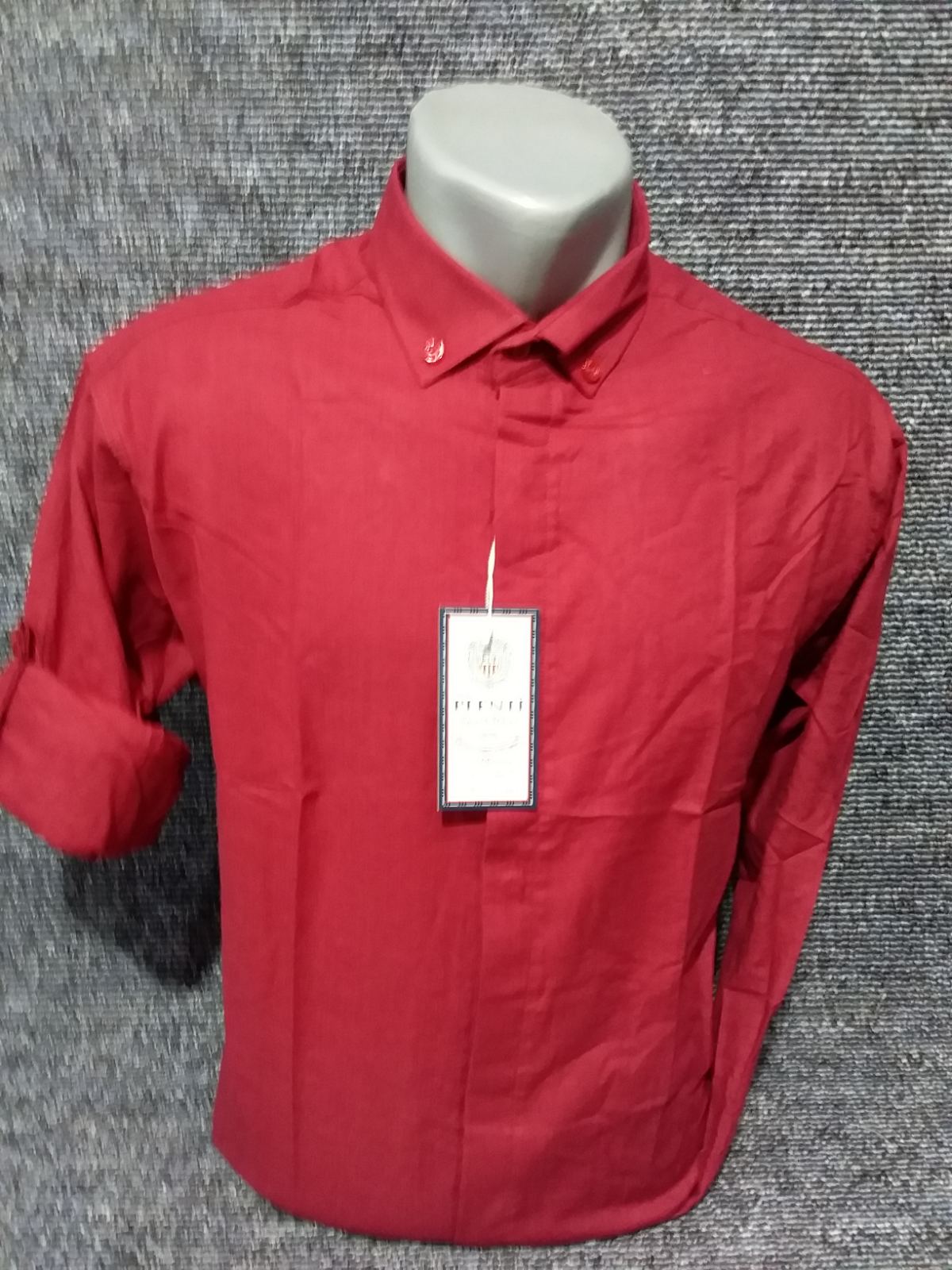 Рубашка Mary Poppins (S-2XL) 3974 wine (деми)
