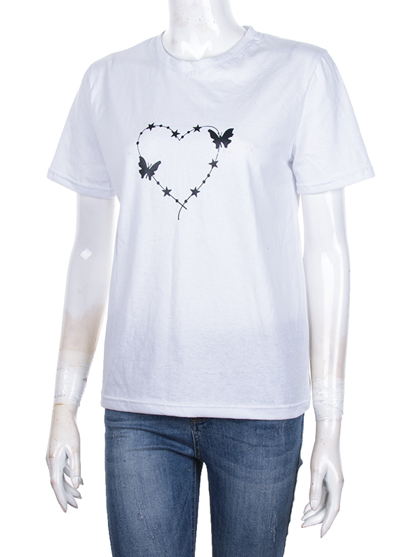 Футболка Limco (S-2XL) KJ23 white (лето)