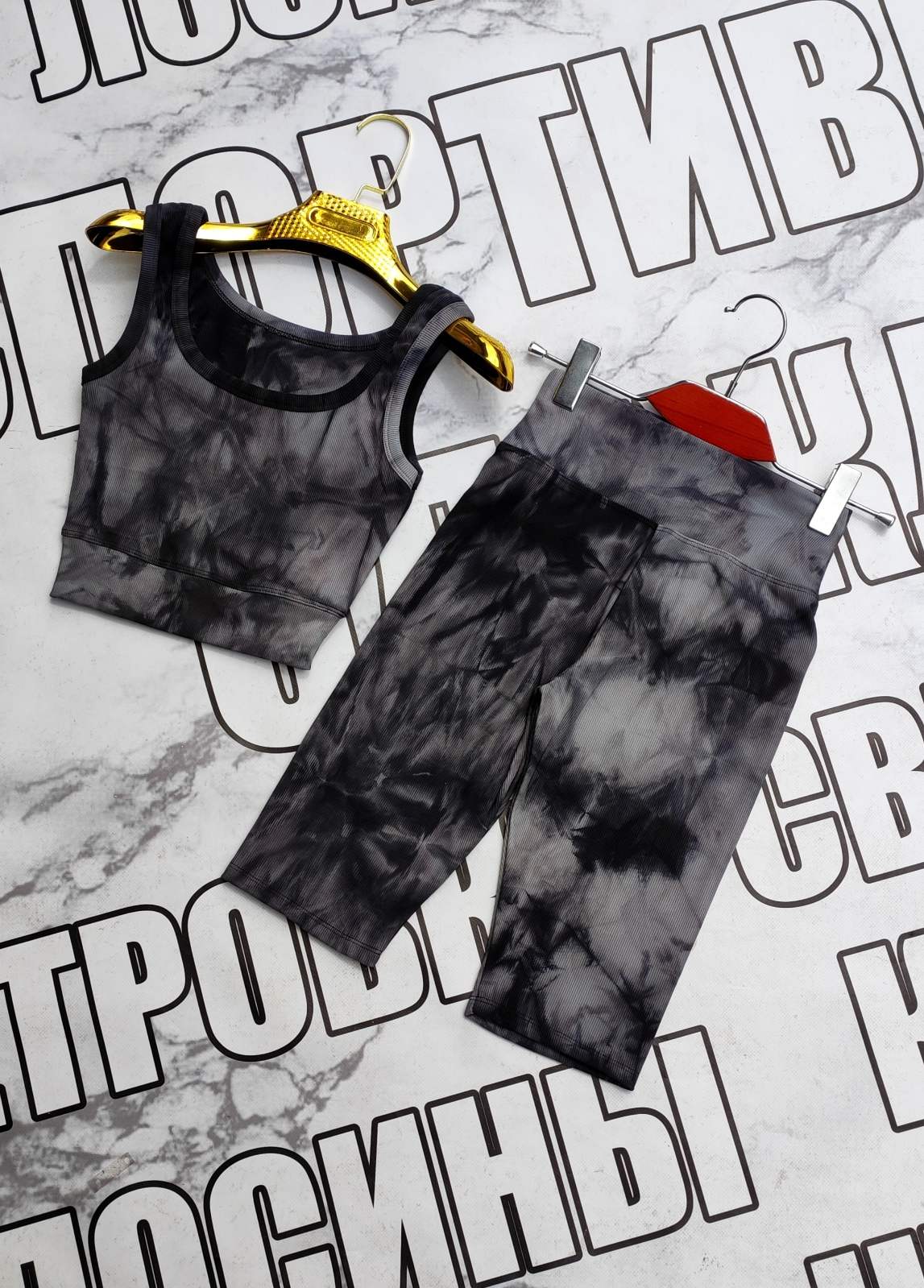 Костюм Sport style (S-2XL) 13-1 grey (лето)