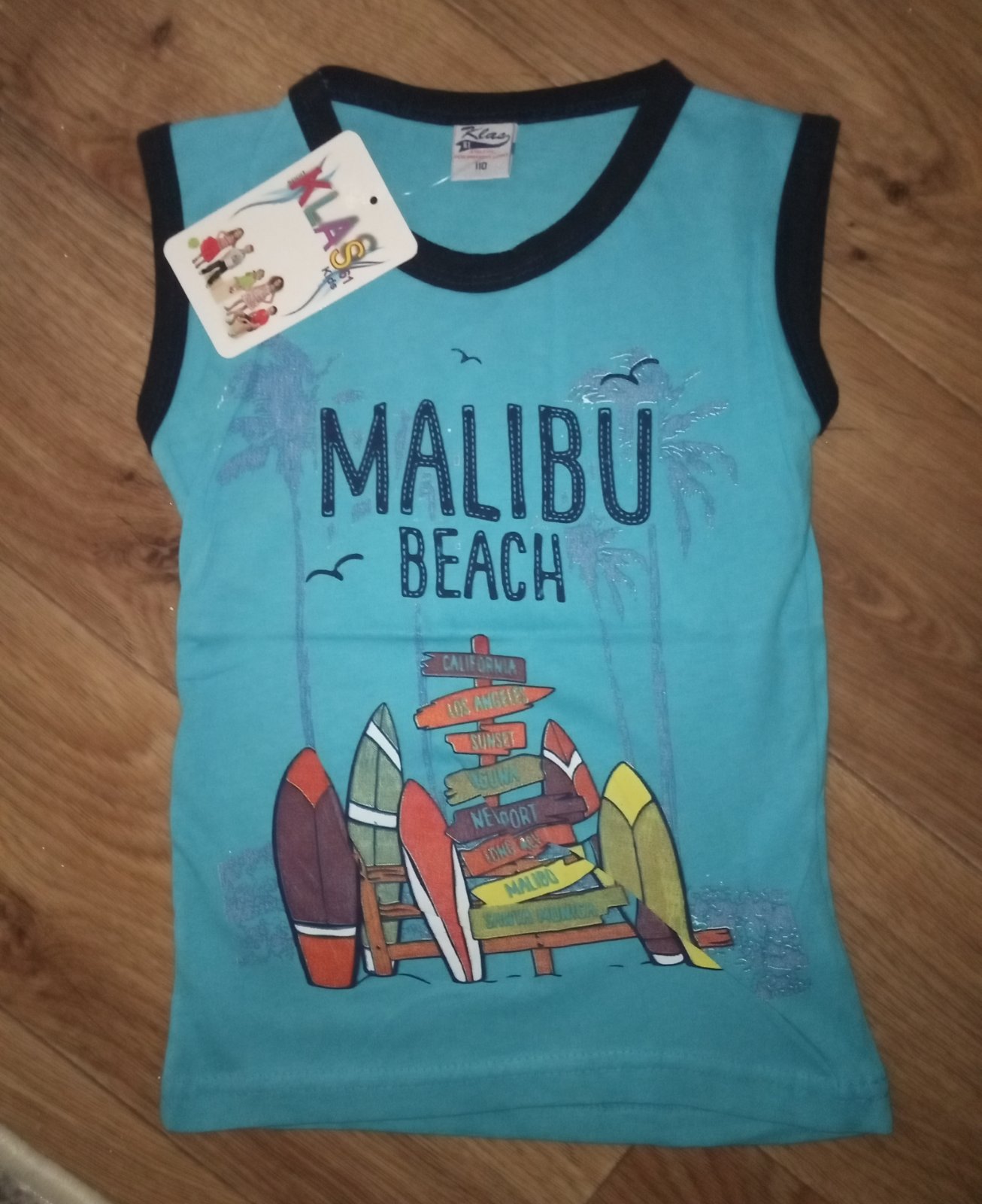 Майка iBamBino (9-12) 9929 l.blue (лето)