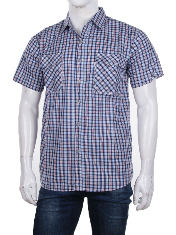 Рубашка Logaster (XL-5XL) A723 blue (лето)