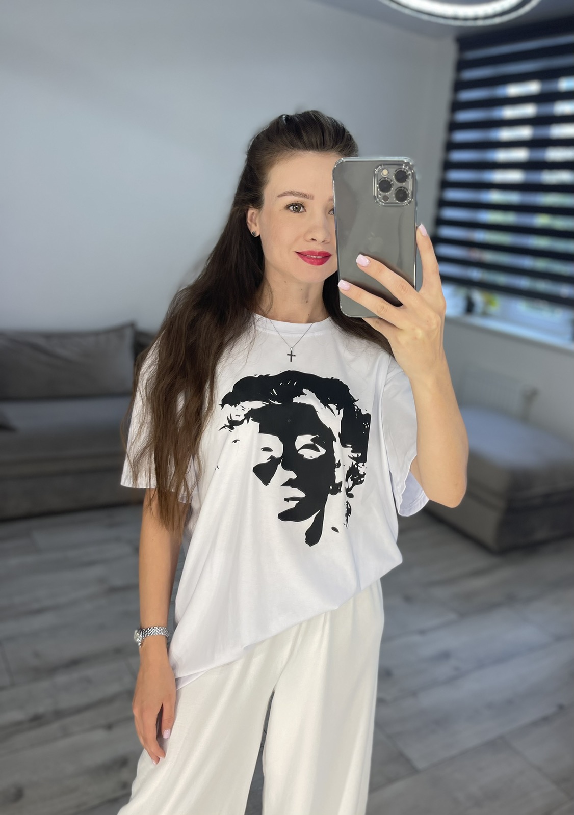 Футболка S.Style (one size) 56-5 white (лето)