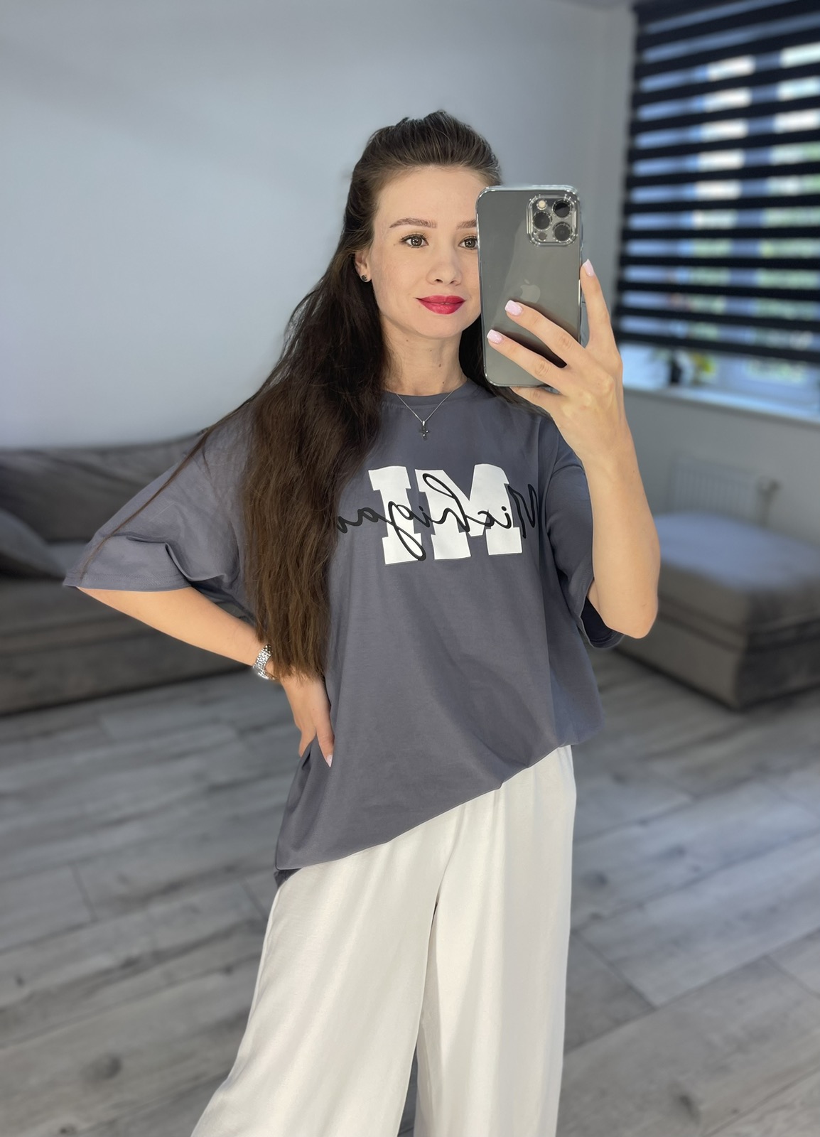 Футболка S.Style (one size) 56-6 d.grey (лето)